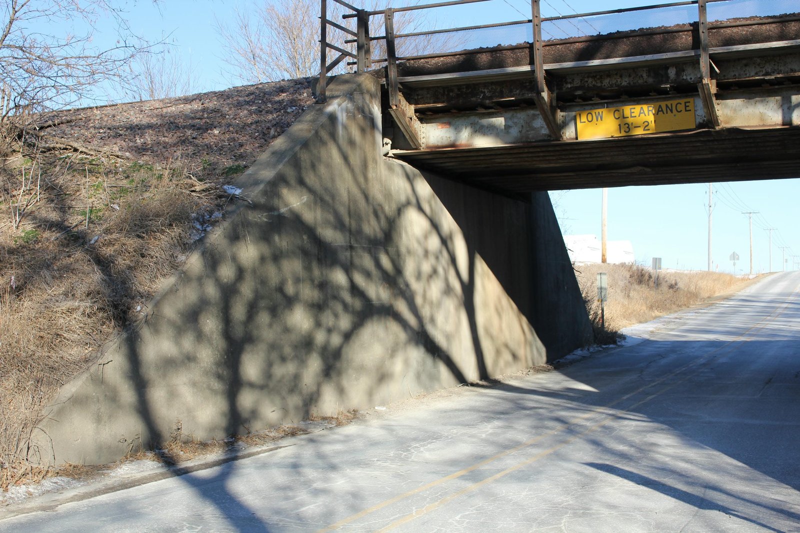 West abutment
